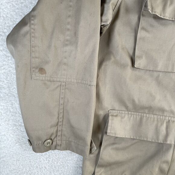 Men's Tan Shirt Jacket - Picture 12 of 16